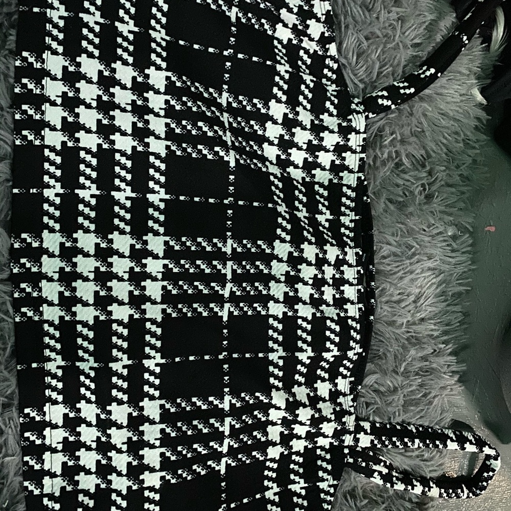 plaid cami top and skirt set. 3XL. from shein.